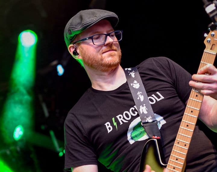 Oli auf der Bühnee
