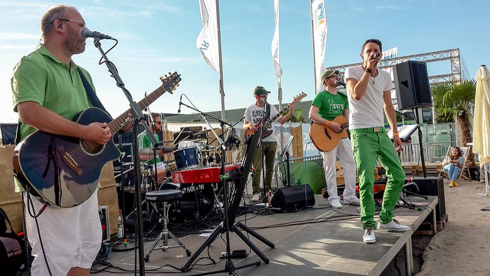 Impressionen der Band Palatine-six