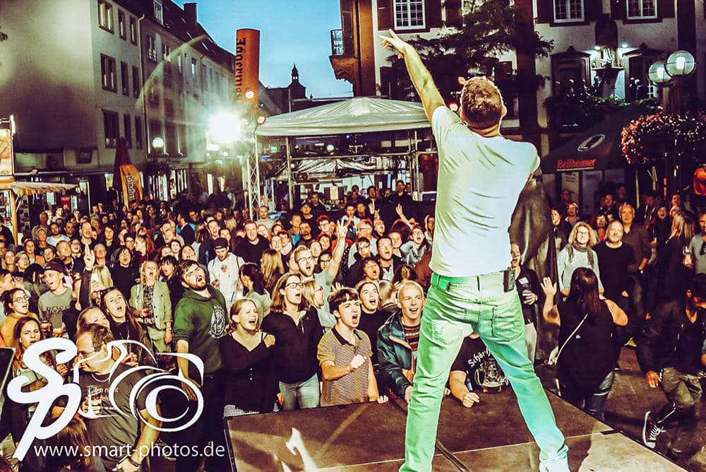 Impressionen der Band Palatine-six