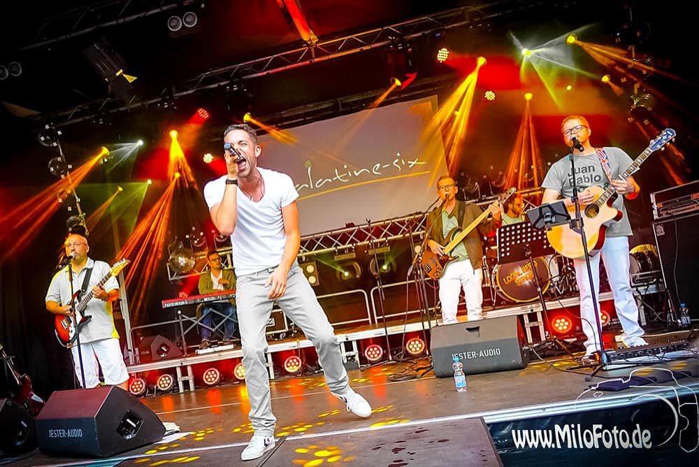 Impressionen der Band Palatine-six