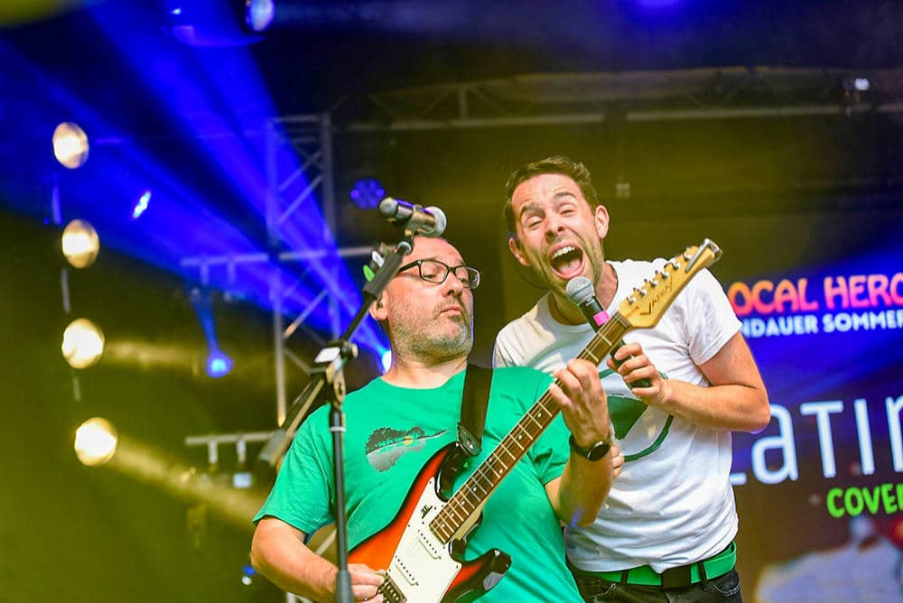 Impressionen der Band Palatine-six