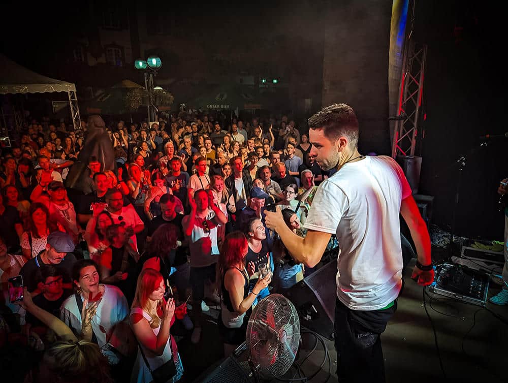Impressionen der Band Palatine-six