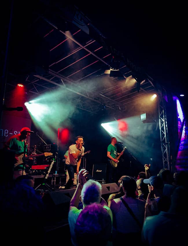 Impressionen der Band Palatine-six