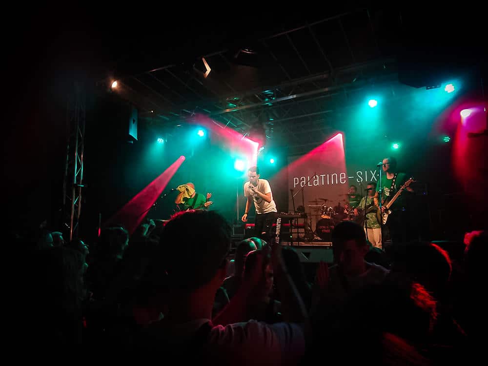 Impressionen der Band Palatine-six